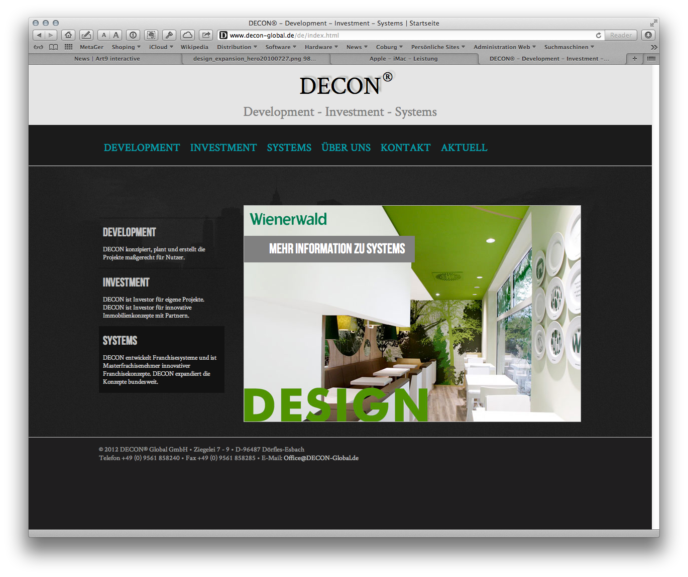 Decon Global | Art9 interactive
